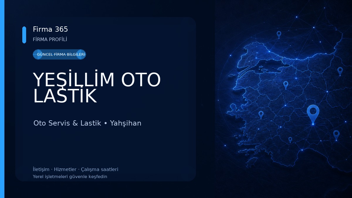 YEŞİLLİM OTO LASTİK Oto Servis & Lastik