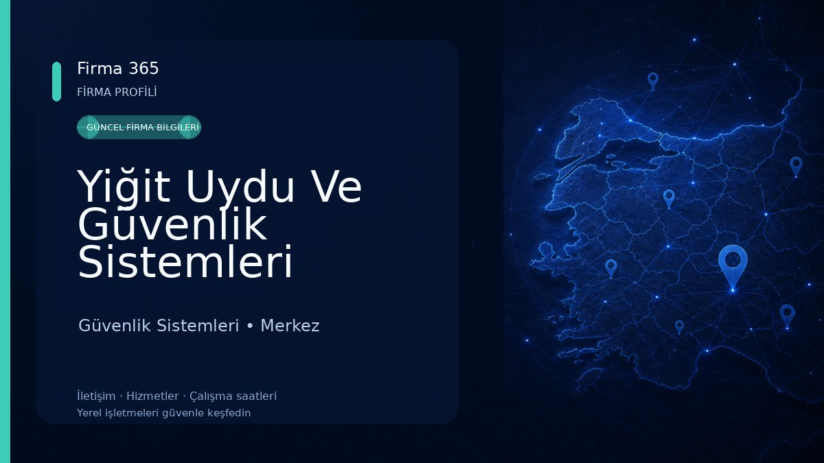 Yiğit Uydu Ve Güvenlik Sistemleri