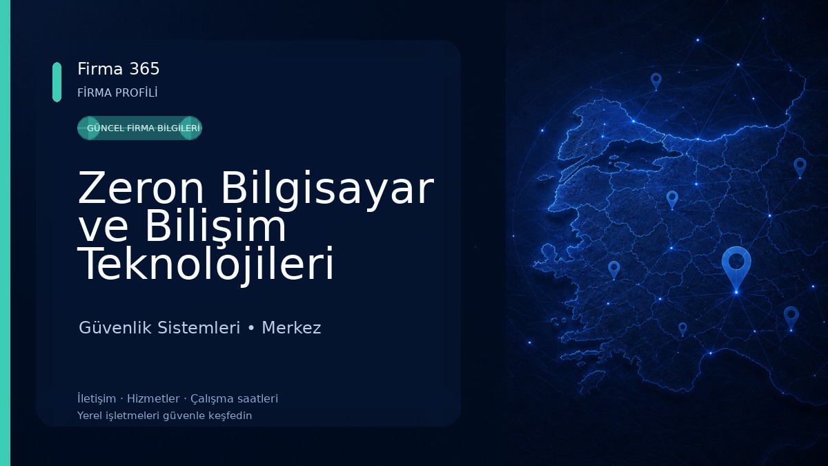 Zeron Bilgisayar ve Bilişim Teknolojileri