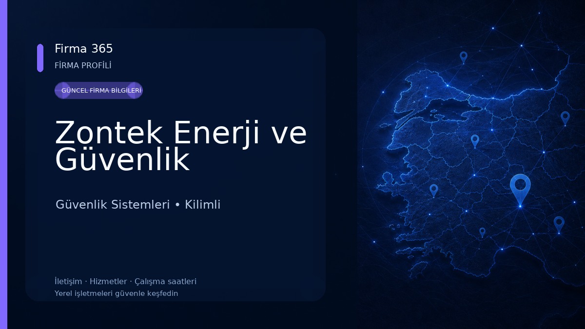 Zontek Enerji ve Güvenlik