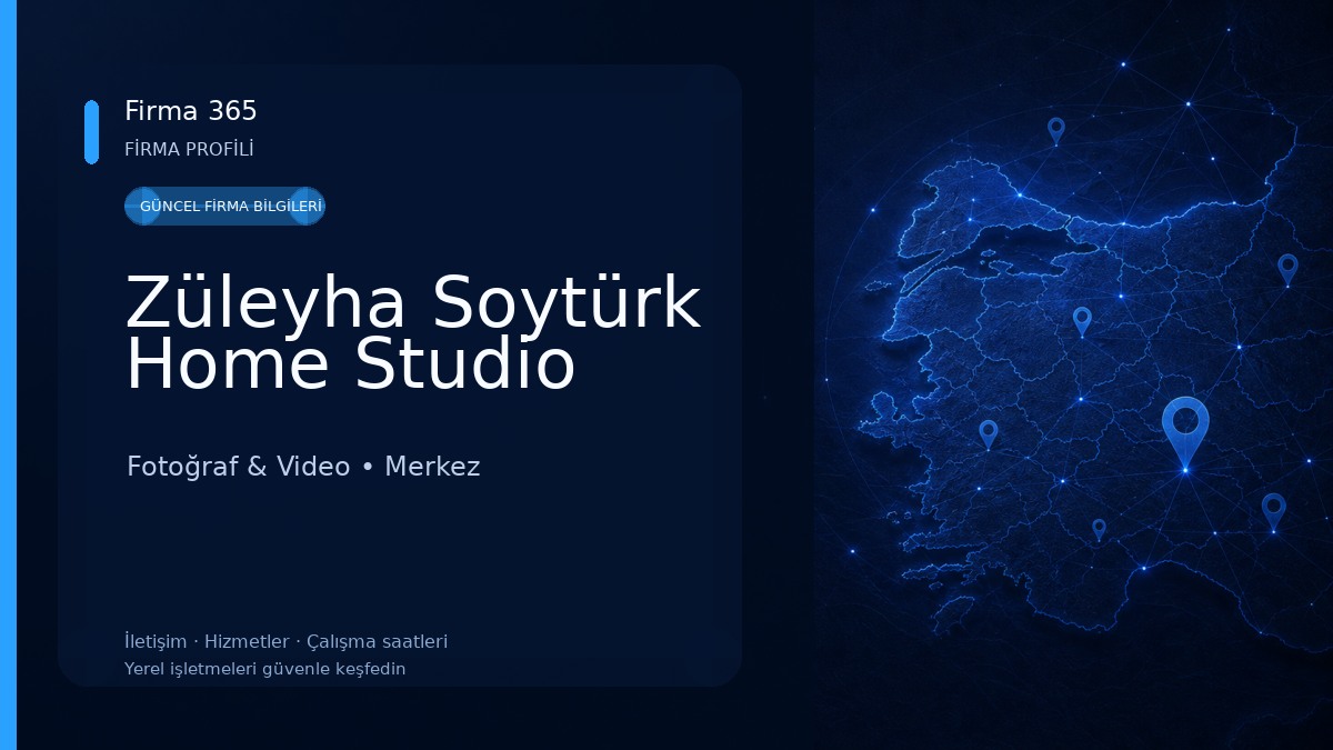 Züleyha Soytürk Home Studio 